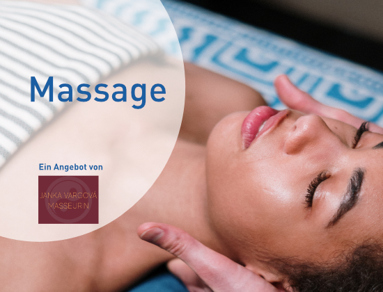 Person bei Massage